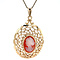 vintage Gold vintage pendant with cameo 14 kt