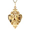 vintage Golden vintage pendant with citrine 18 kt