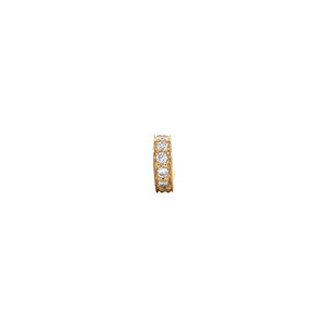 Gold ear cuff with diamond 18 ct