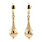 vintage Golden vintage fantasy earrings 14 kt