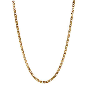 Golden gourmet necklace 14 ct
