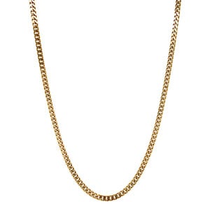 Gouden gourmet collier 14 krt