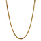vintage Gouden vintage gourmet collier 14 krt