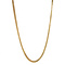vintage Gouden vintage gourmet collier 14 krt