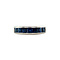 vintage Witgouden vintage ring met saffier 14 krt