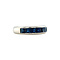 vintage Witgouden vintage ring met saffier 14 krt