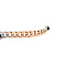 vintage Vintage bicolour gouden armband met saffier en diamant 14 krt