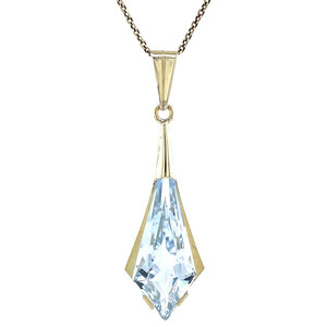 Gold pendantGold pendant with spinel 14 kt