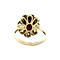 vintage Gold vintage ring with garnet 14 kt