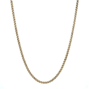 Golden fantasy necklace 14 ct
