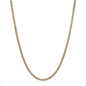 Gouden fantasie collier 14 krt