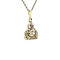 vintage Golden vintage Buddha pendant 14 kt