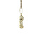vintage Gouden vintage Boeddha hanger 14 krt