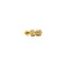 vintage Golden vintage fantasy stud earrings 14 carat