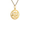 vintage Gold vintage scale pendant 14 carat