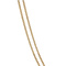 vintage Golden vintage gourmet length necklace 14 kt