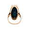 vintage Golden vintage ring with turquoise 14 kt