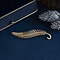 vintage Gouden vintage fantasie broche 14 krt