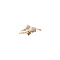 vintage Gouden vintage fantasie broche 14 krt