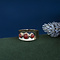 vintage Gouden vintage ring met bloedkoraal 14 krt