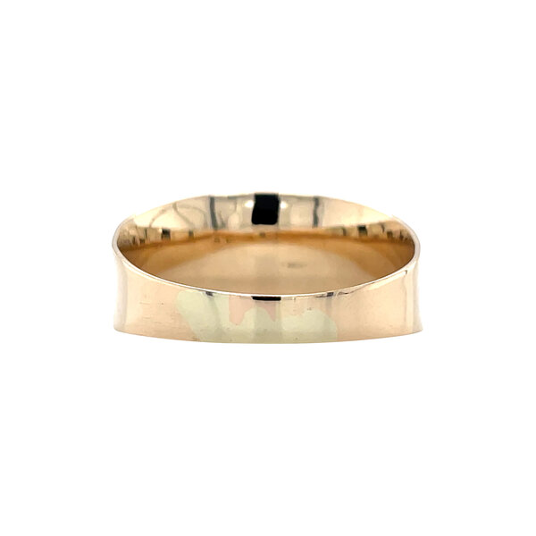 vintage Gouden vintage ring met bloedkoraal 14 krt