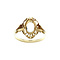 vintage Gouden vintage ring met spinel 14 krt