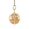 vintage Golden vintage globe pendant 14 carat
