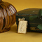 vintage Gouden vintage medaillon met gravure 14 krt