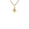 vintage Golden vintage dice pendant 14 carat