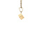 vintage Golden vintage dice pendant 14 carat
