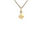vintage Golden vintage dice pendant 14 carat