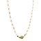 vintage Vintage pearl necklace with 14-carat gold ball clasp