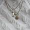 vintage Vintage coin pendant 9 kt