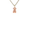 vintage Rose-gold vintage bear pendant 14 kt