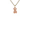 vintage Rose-gold vintage bear pendant 14 kt