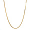 vintage Gouden vintage s-schakel collier 18 krt