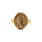 vintage Golden vintage coin ring 14 carat