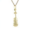 vintage Gouden vintage viool hanger 14 krt