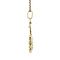 vintage Gouden vintage viool hanger 14 krt