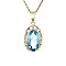 vintage Gold vintage pendant with spinel 14 kt