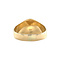 vintage Gouden vintage zegelring met onyx 14 krt