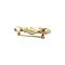 vintage Gouden vintage bloem broche 14 krt