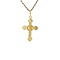 vintage Golden vintage cross pendant 14 carat