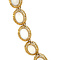 vintage Gouden vintage collier met opaal 14 krt