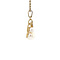 vintage Vintage hanger met parel en diamant 8 kt