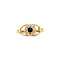 vintage Gold vintage ring with garnet 14 carat