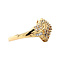 vintage Gouden vintage ring met diamant 14 krt