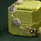 vintage Vintage bracelet with opal triplet 9 kt