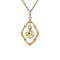 vintage Golden vintage fantasy pendant 14 carat