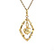 vintage Golden vintage fantasy pendant 14 carat